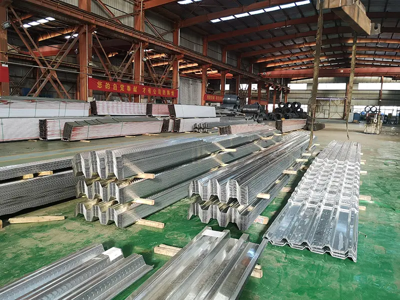 Production Process of Floor Decking