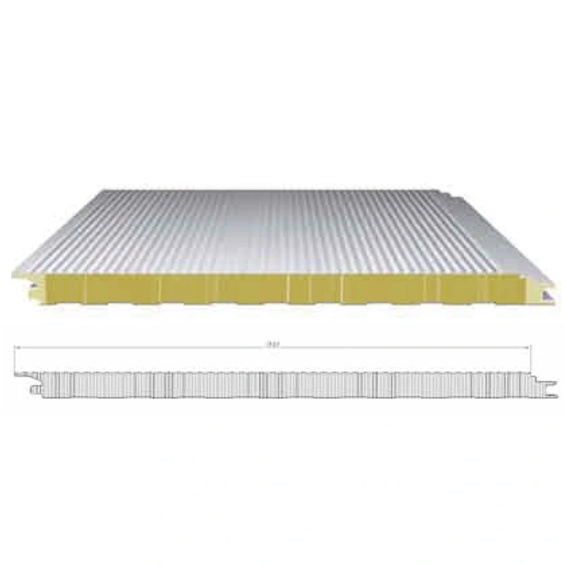 Polyurethane Edge-Sealed Rock Wool Panels